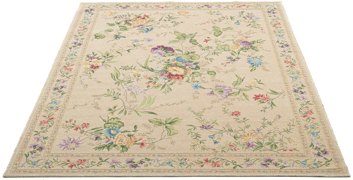 Teppich, »Flomi Sagrini«, THEKO, rechteckig, Höhe 3 mm, maschinell gewebt