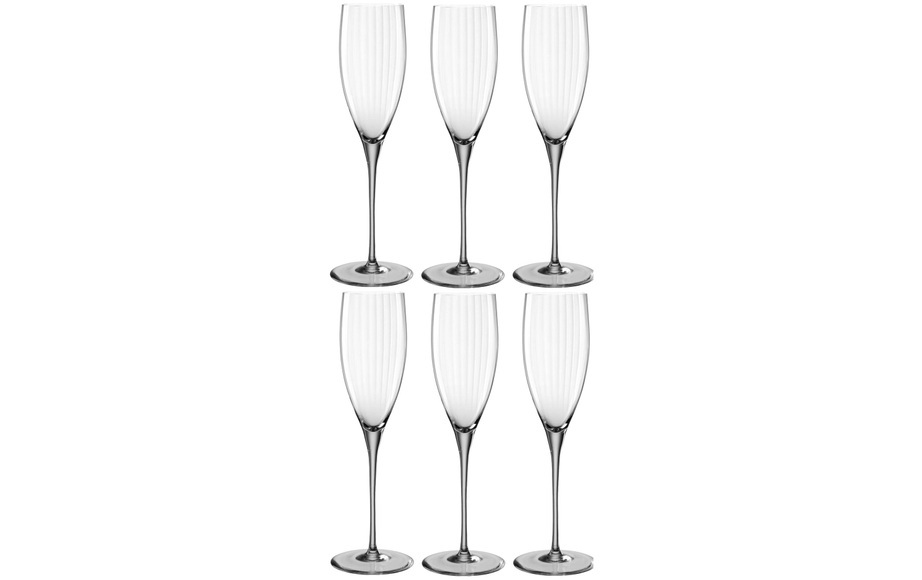LEONARDO Sektglas »Sektglas Poesia grau 250ml«