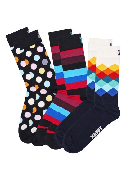 Happy Socks Socken, (3 Paar)