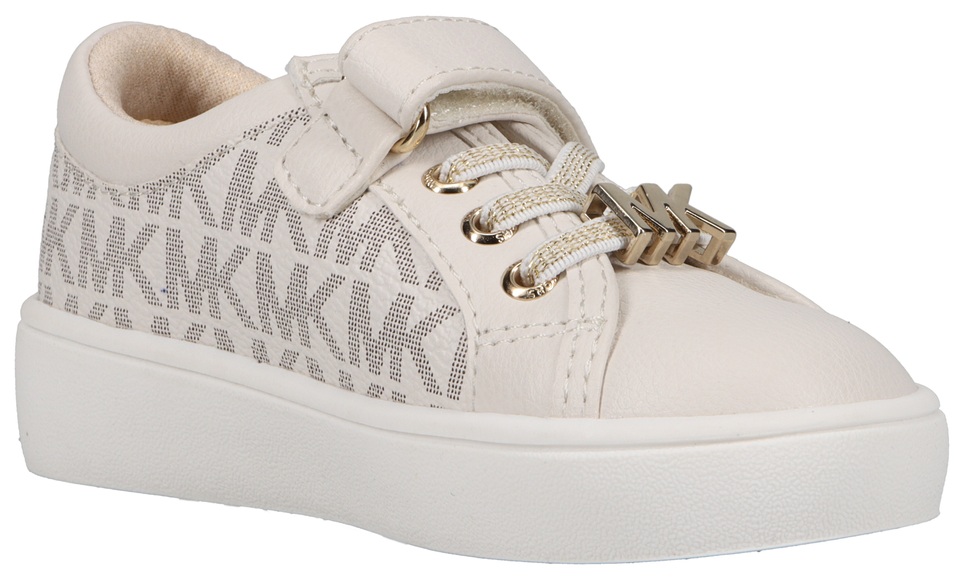 MICHAEL KORS KIDS Sneaker »JEM MONOGRAM PS«, auffälligem Michael Kors Logo, Freizeitschuh, Halbschuh, Schnürer