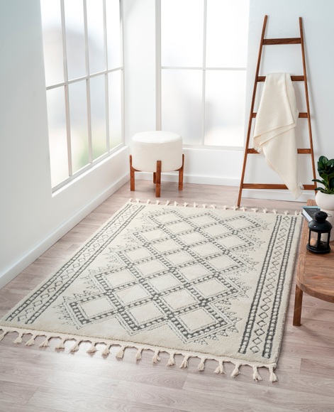 Myflair Möbel & Accessoires Hochflor-Teppich »Moroccan Tradition«, rechteckig, modern, marokkanisches Design, flauschig weich durch Hochflor