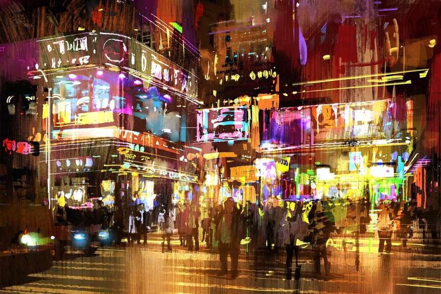 queence Leinwandbild »Broadway«