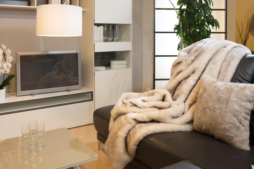 Star Home Textil Wohndecke »Polarfuchs«, besonders weich