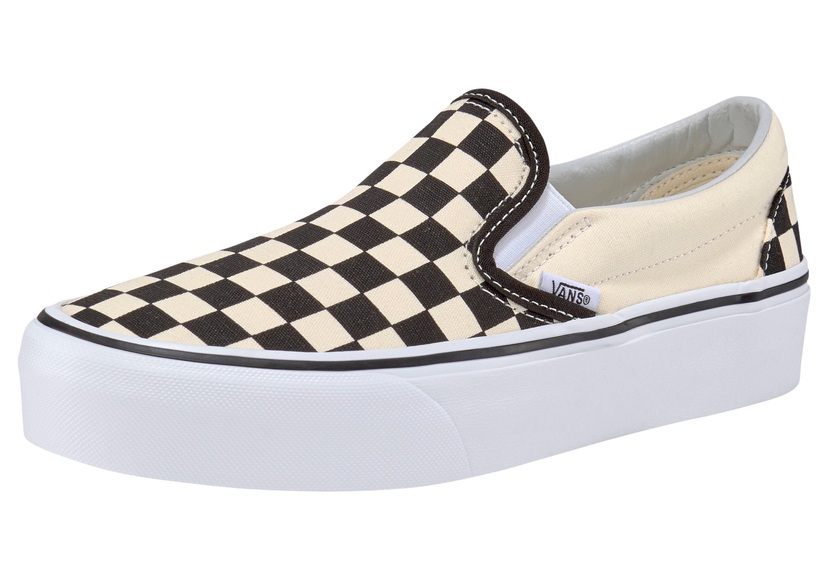 Vans Plateausneaker »Checkerboard Classic Slip-On Platform«