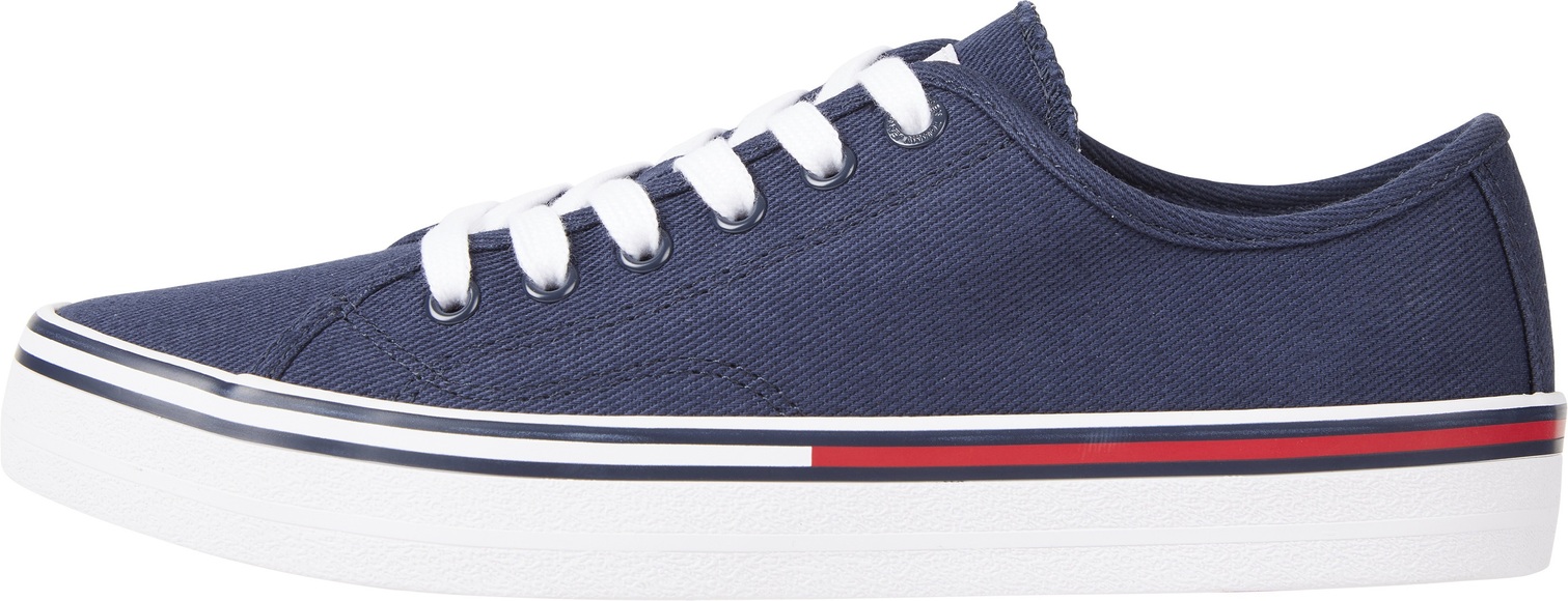 Tommy Jeans Sneaker »TOMMY JEANS ESSENTIAL LOW WMN«, mit Streifem im Plateau
