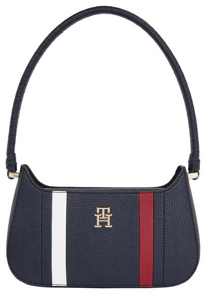 Tommy Hilfiger Schultertasche »TH EMBLEM SHOULDER BAG CORP«, mit Markenemblem vorne