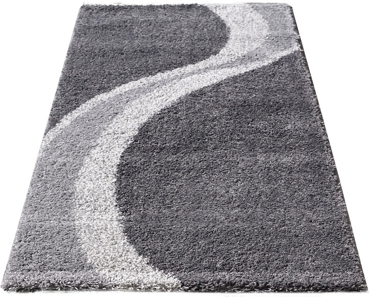 my home Hochflor-Teppich »Fantasy«, rechteckig, Luxus Hochflor, Shaggy, modernes Design, weich & kuschelig