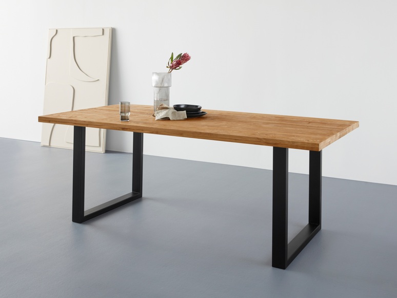 Guido Maria Kretschmer Home&Living Esstisch »Knots«, Esstisch aus massiver Eiche