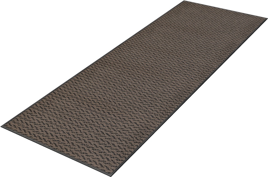 wash+dry by Kleen-Tex Läufer »Duo Mocha«, rechteckig, 9 mm Höhe, Schmutzfangläufer, rutschhemmend, In- und Outdoor geeignet, waschbar, ideal in Diele & Flur