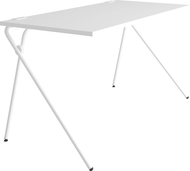 Müller SMALL LIVING Sekretär »PLATO Two«, weisses Gestell, Home Office minimal, einfach zusammenklappen, fertig
