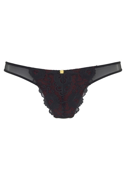 JETTE String, mit Mix aus feiner Spitze und Soft-Mesh