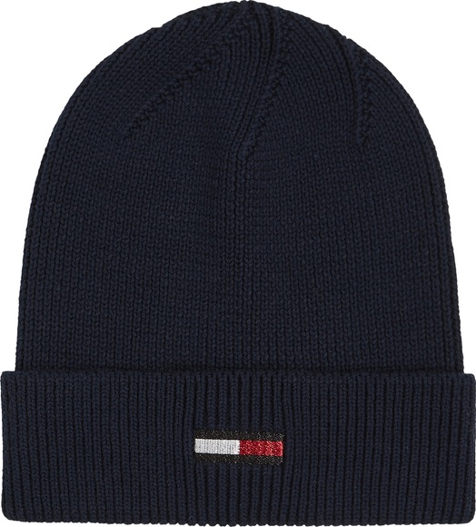 Tommy Jeans Beanie »TJW ELONGATED FLAG BEANIE«, mit Logostickerei
