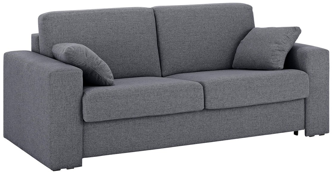 Home affaire Schlafsofa »Roma«, Dauerschlaffunktion, mit Unterfederung, Lattenrost und echter Matratze. Zum Ausfalten in hoher Qualität, in 2 Breiten