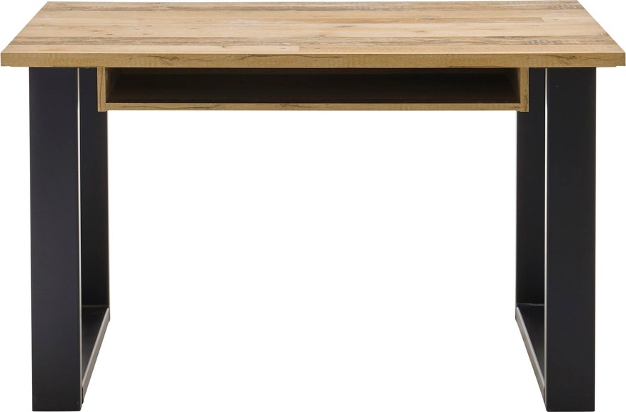Home affaire Schreibtisch »SHERWOOD«, Computertisch im Industrie-Design, Breite 125 cm
