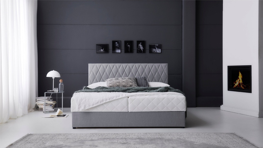 ATLANTIC home collection Boxbett »Benita«, mit Taschen-Federkernmatratze und Bettkasten