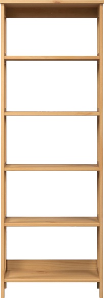 INTER-FURN Ablageregal »Arona«, (1 St.), Standregal aus Massivholz, Kiefer gewachst, B/H/T: 50 / 143 / 35 cm