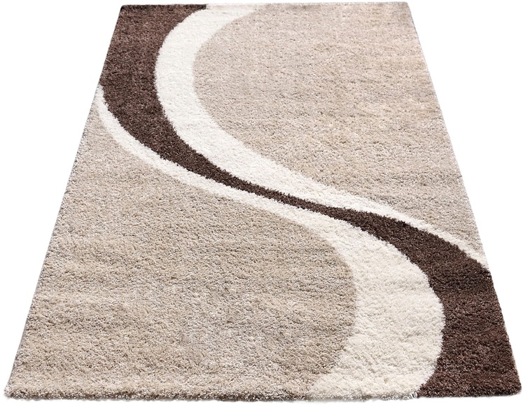 my home Hochflor-Teppich »Fantasy«, rechteckig, Luxus Hochflor, Shaggy, modernes Design, weich & kuschelig