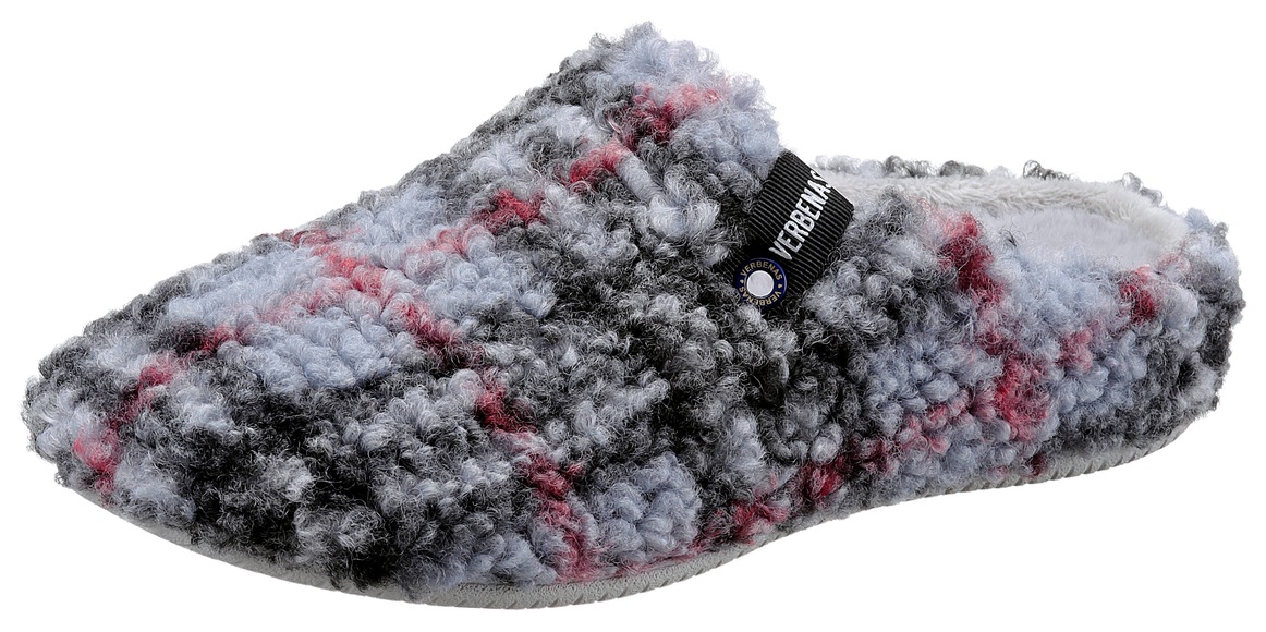 VERBENAS Pantoffel »York Gales«, in karierter Optik
