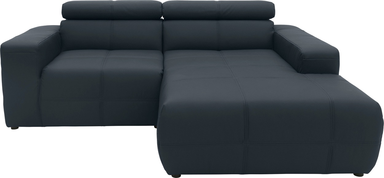 DOMO collection Ecksofa »Brandon«, Mit Kopfteilverstellung, auch in Leder