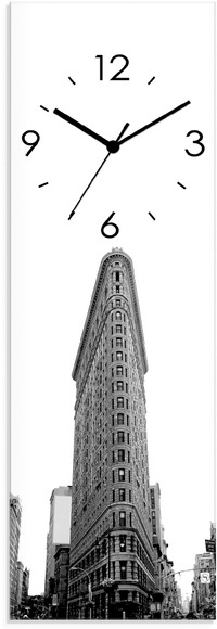 Artland Wanduhr »Flatiron Building New York«