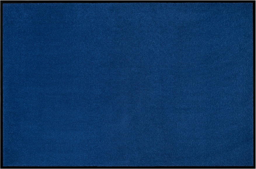 White Label - Fussmatte - 90 x 150 cm - Dunkelblau