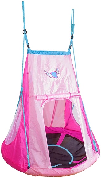 Hudora ® Nestschaukel mit Zelt, Heart 110