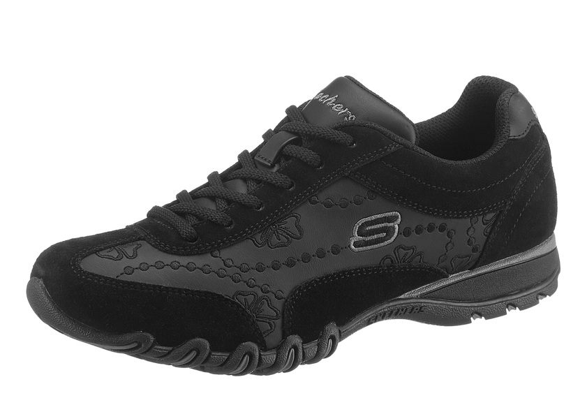 SKECHERS Schnürschuh schwarz