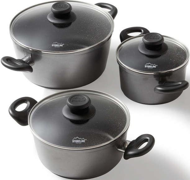 STONELINE Topf-Set (Set, 6-tlg.)