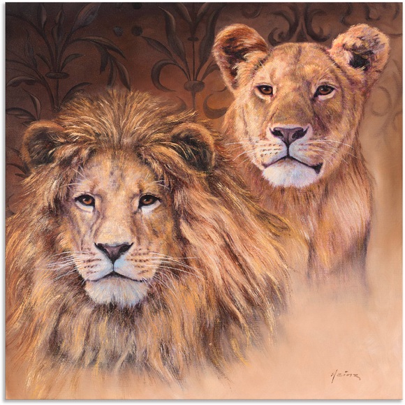 Artland Wandbild »Löwen«