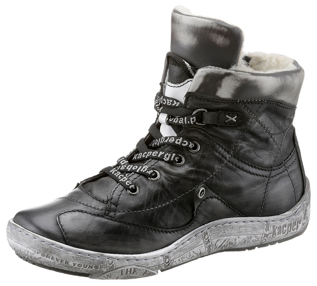 KACPER Winterboots, mit aufwendigen Ziernähten