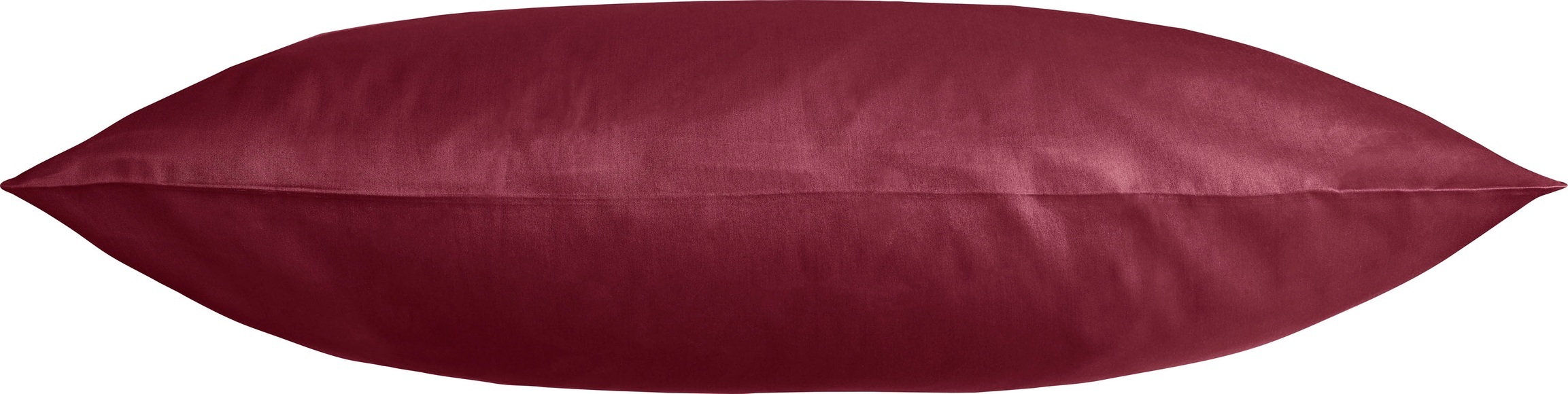 Kneer Kissenbezug »Edel-Satin Uni«, (1 St.), aus mercerisierter Baumwolle