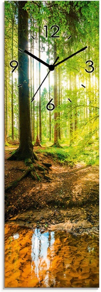 Artland Wanduhr »Wald mit Bach«