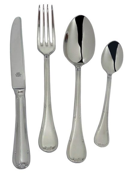 AMIL Besteck-Set »1800«, (Set, 30 tlg.), Edelstahl 18/10, hochglanzpoliert
