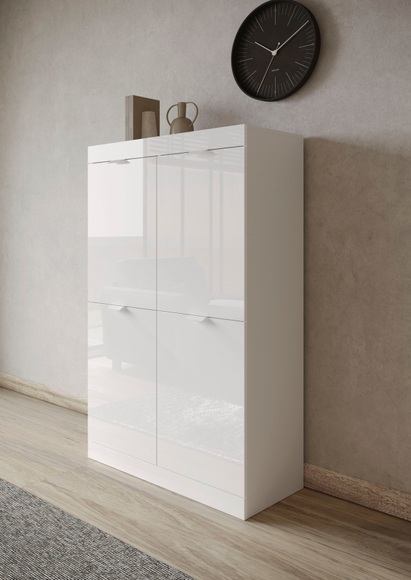 LC Highboard »Slim«, Breite 91 cm, Fronten Hochglanz Lack