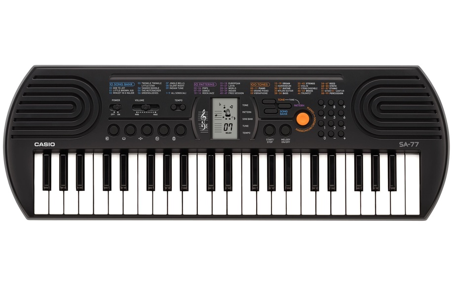 Casio Sa77 - Musikinstrument (Schwarz, grau)