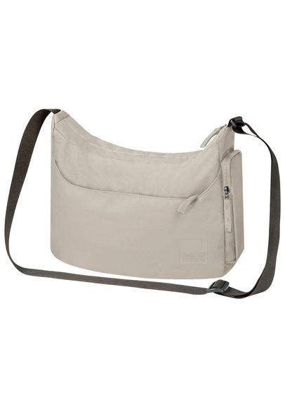 Jack Wolfskin Umhängetasche aus recyceltem Material Boomtown one size dusty grey dusty grey