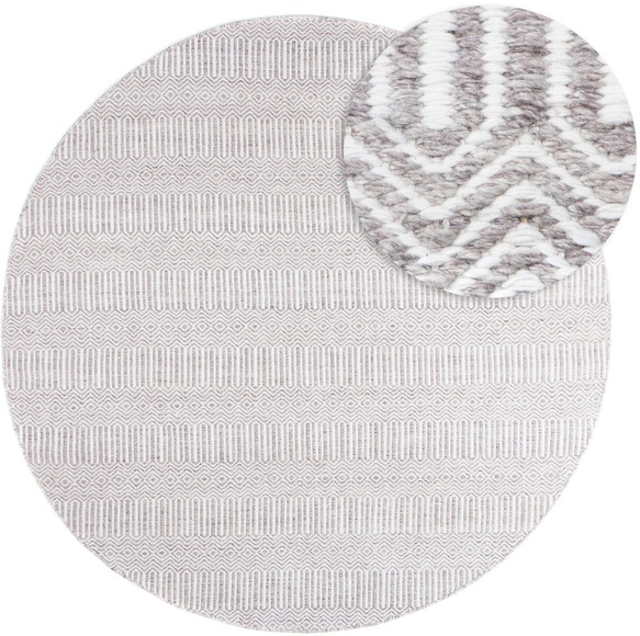 morgenland Outdoorteppich »In- & Outdoor Teppich - Heaven«, rund, 6 mm Höhe, In und Outdoor geeignet