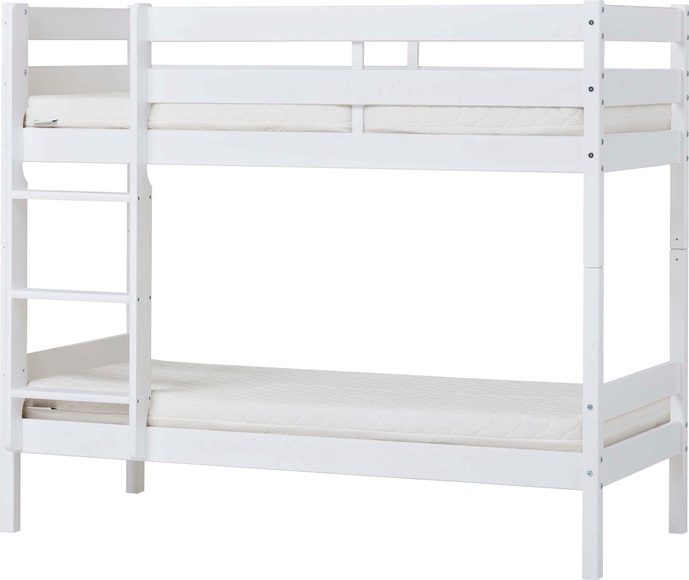 Hoppekids Etagenbett »ECO Comfort«, aus Massivholz, wahlweise mit Lattenrost und Matratze, Grösse wählbar