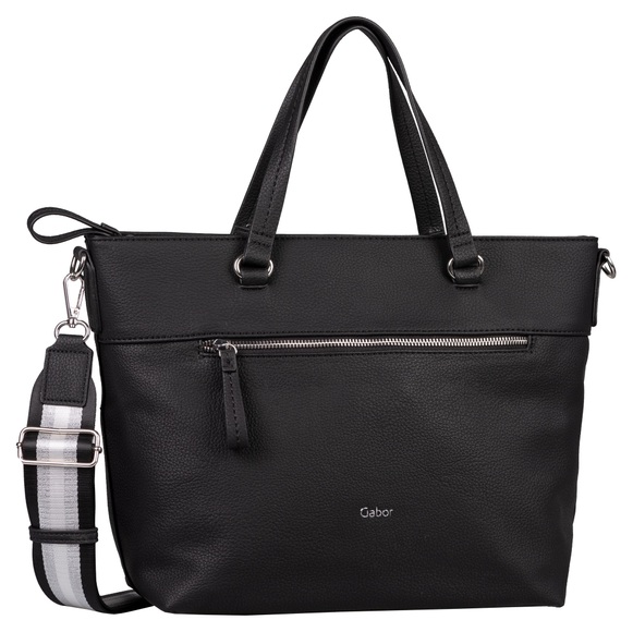 Gabor Shopper »Silvia«, Extrabreiten Schulterriemen, mit Glitzer-Effek