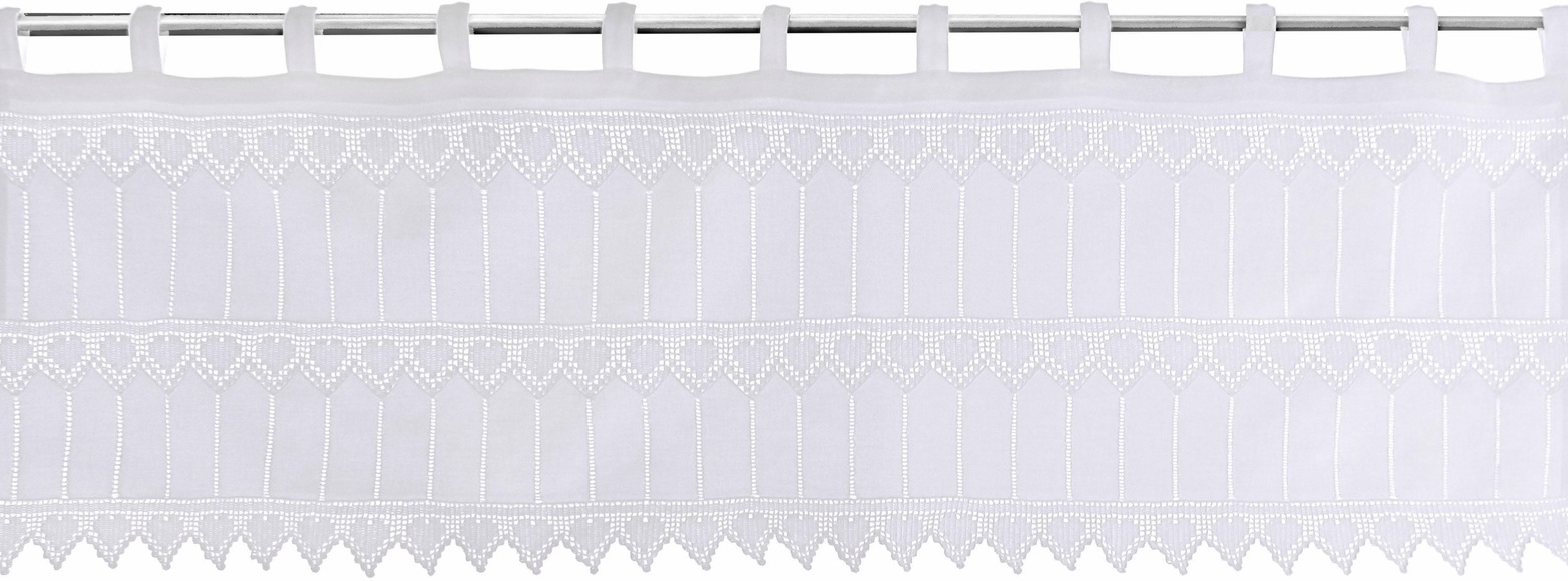 Querbehang, »Achensee«, HOSSNER - ART OF HOME DECO, Schlaufen 1 Stück