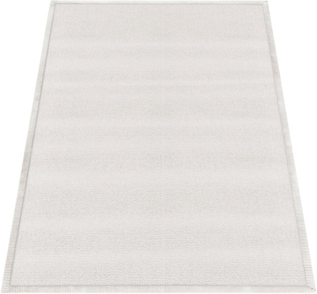 Paco Home Teppich »Tatami 475«, rechteckig, Kurzflor, Uni-Farben, mit Memory Foam, waschbar