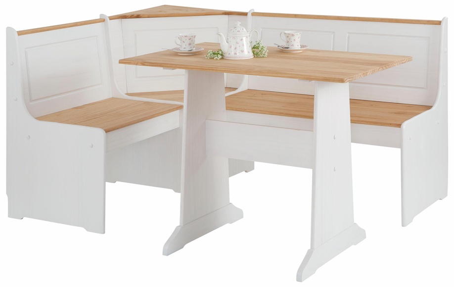 Home affaire Essgruppe »Sascha«, mit Tisch und Truhen-Eckbank