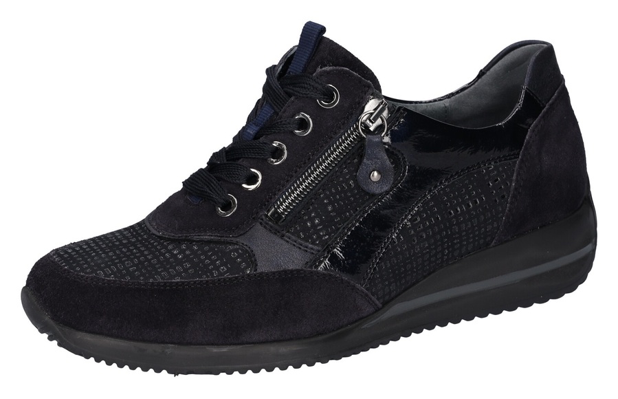 Waldläufer Sneaker »Himona«, mit Lackleder kombiniert, H-Weite