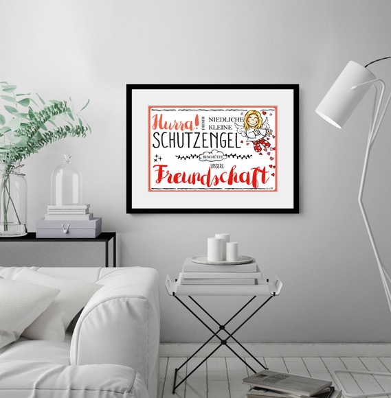 queence Bild »Schutzengel Freundschaft«, Engel, (1 St.)