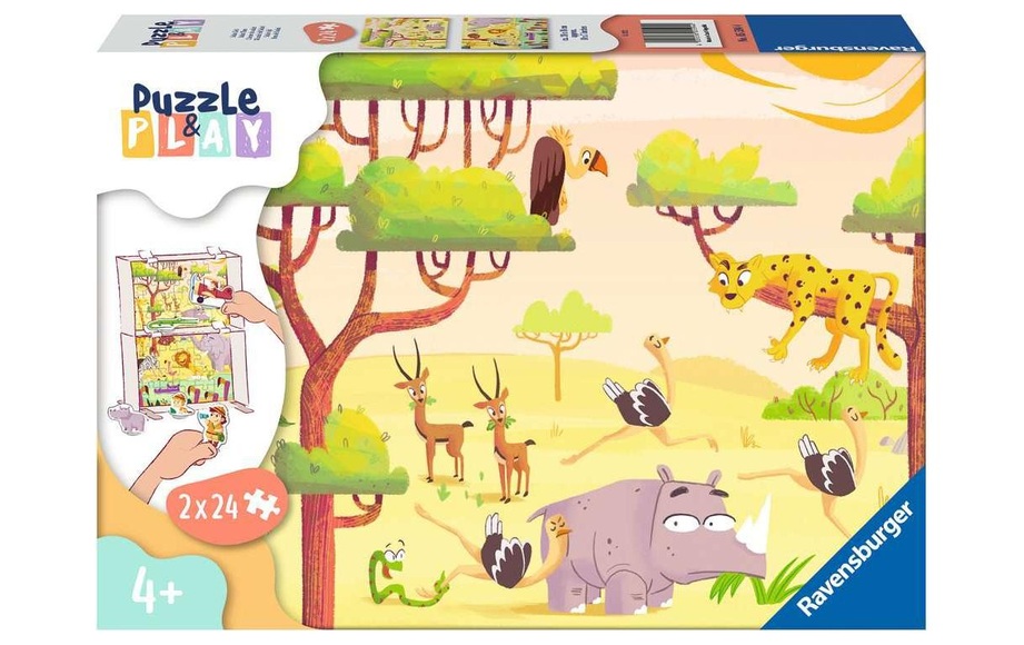 Puzzle&Play Tiere 2 (Puzzle)