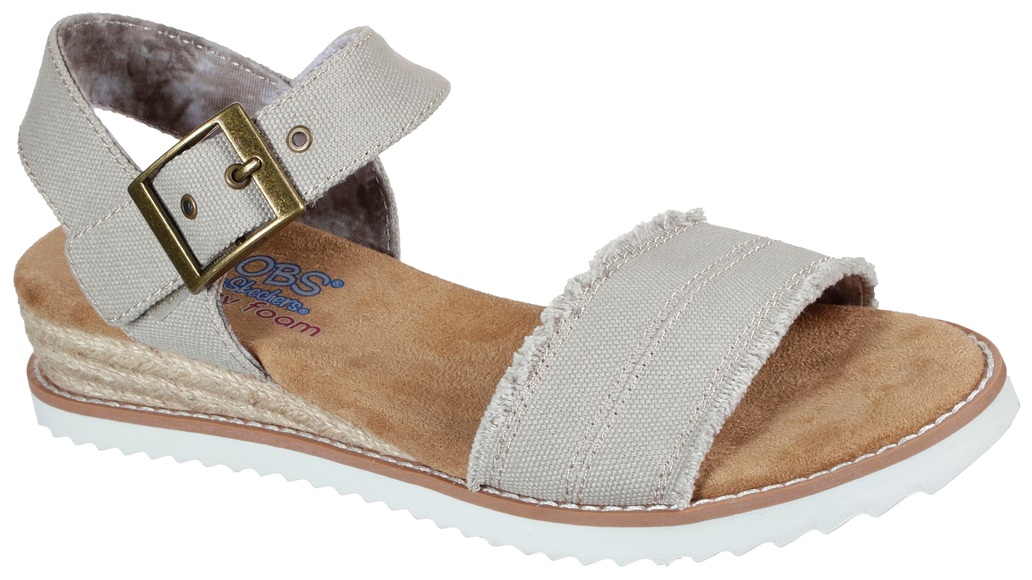 Skechers Sandalette für Damen aus Textil taupe, 37