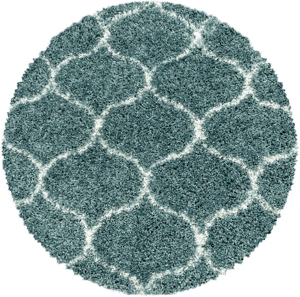 Ayyildiz Teppiche Hochflor-Teppich »SALSA 3201«, rund, 50 mm Höhe