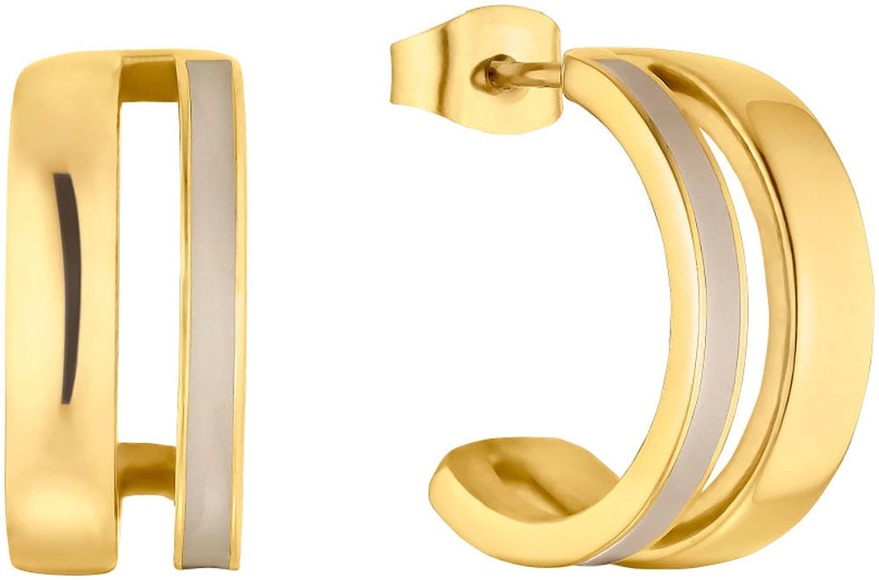 Ohrstecker Damen Goldfarben ONE SIZE