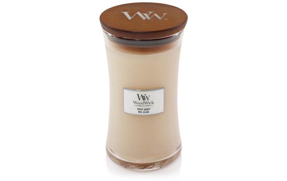 Woodwick Duftkerze Vanilla & Sea Salt L