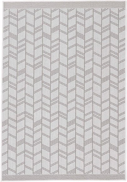 carpetfine Teppich »Boho 102«, rechteckig, 4 mm Höhe, robustes Flachgewebe, Sisal Optik, In- und Outdoor geeignet, Wetterfest und UV-beständig für Balkon, Terrasse, Garten, Aussenbereich,Wohnzimmer, Schlafzimmer